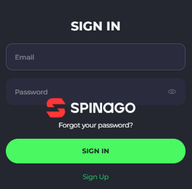 Spinago casino login